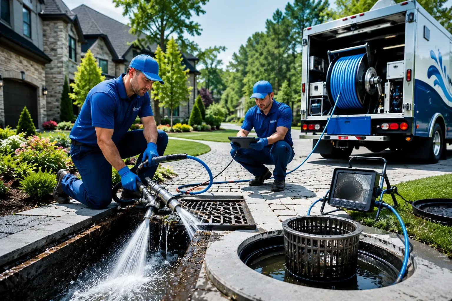 Local outdoor drain cleaning professionals in New Cumberland, PA